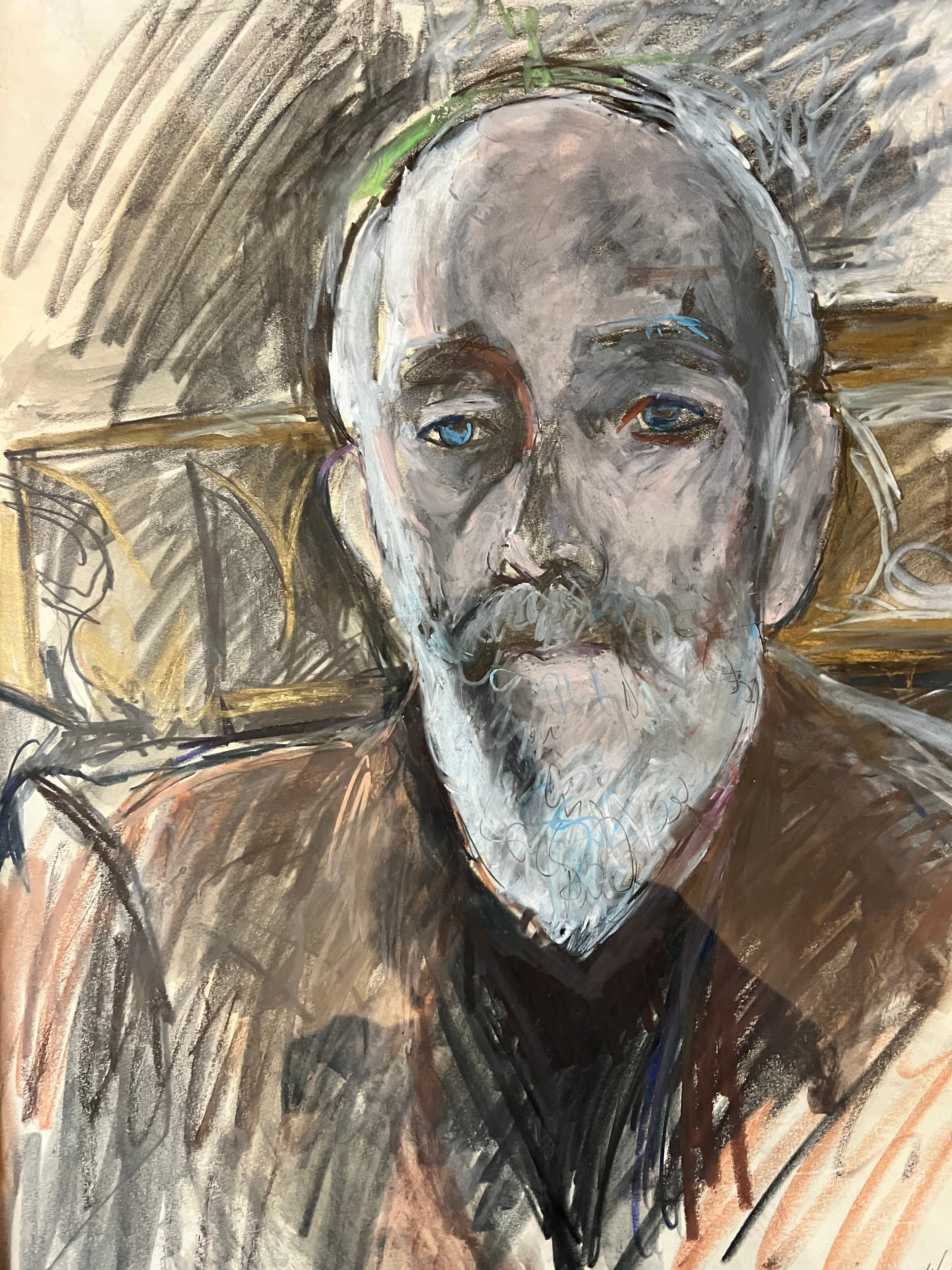 Edward Wolfe (1897-1982) Watercolour Painting of Richard Hughes