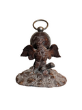 Black Forest Carving Of A Eagle Supporting A Globe, Circa 1900