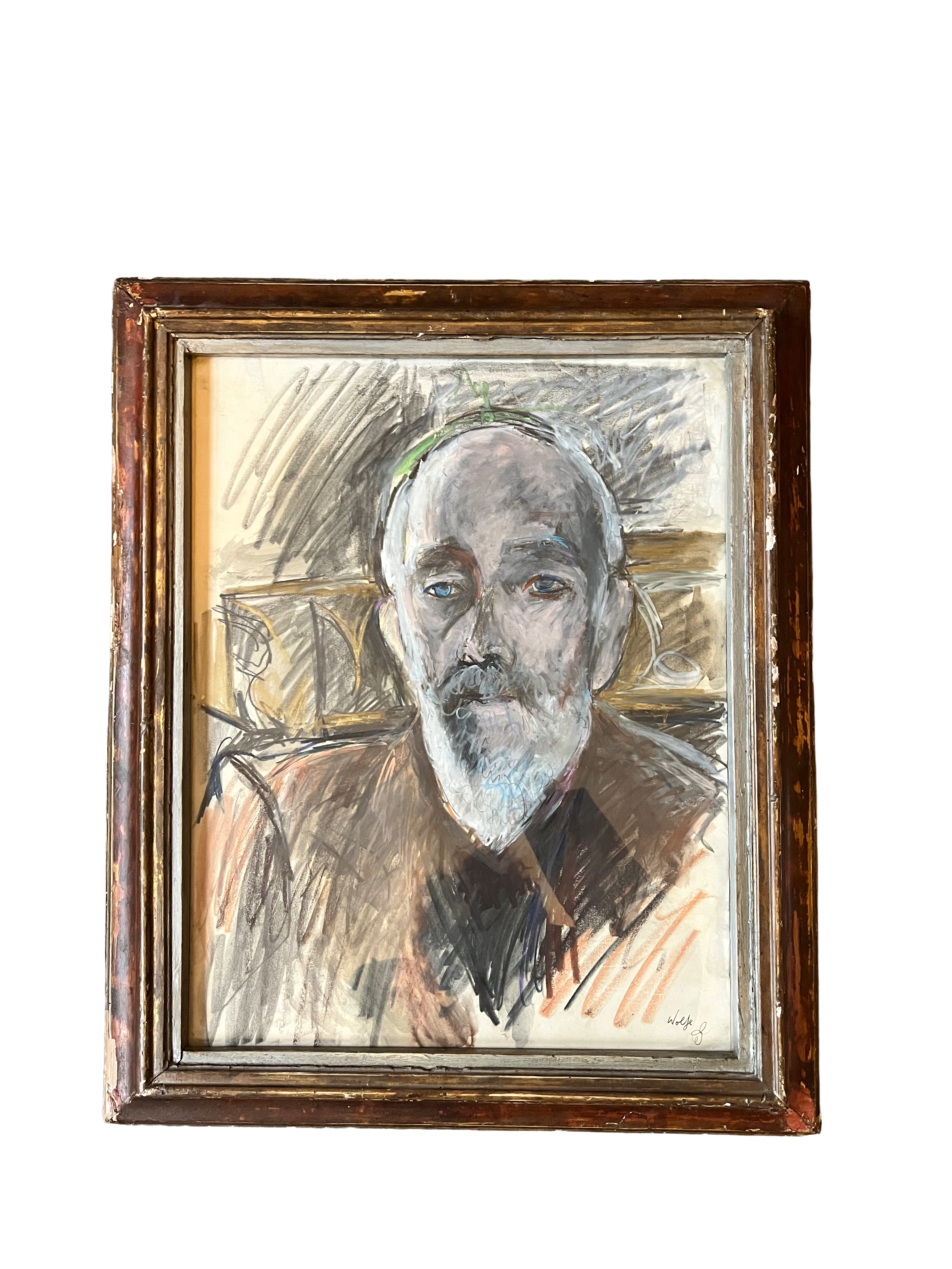 Edward Wolfe (1897-1982) Watercolour Painting of Richard Hughes