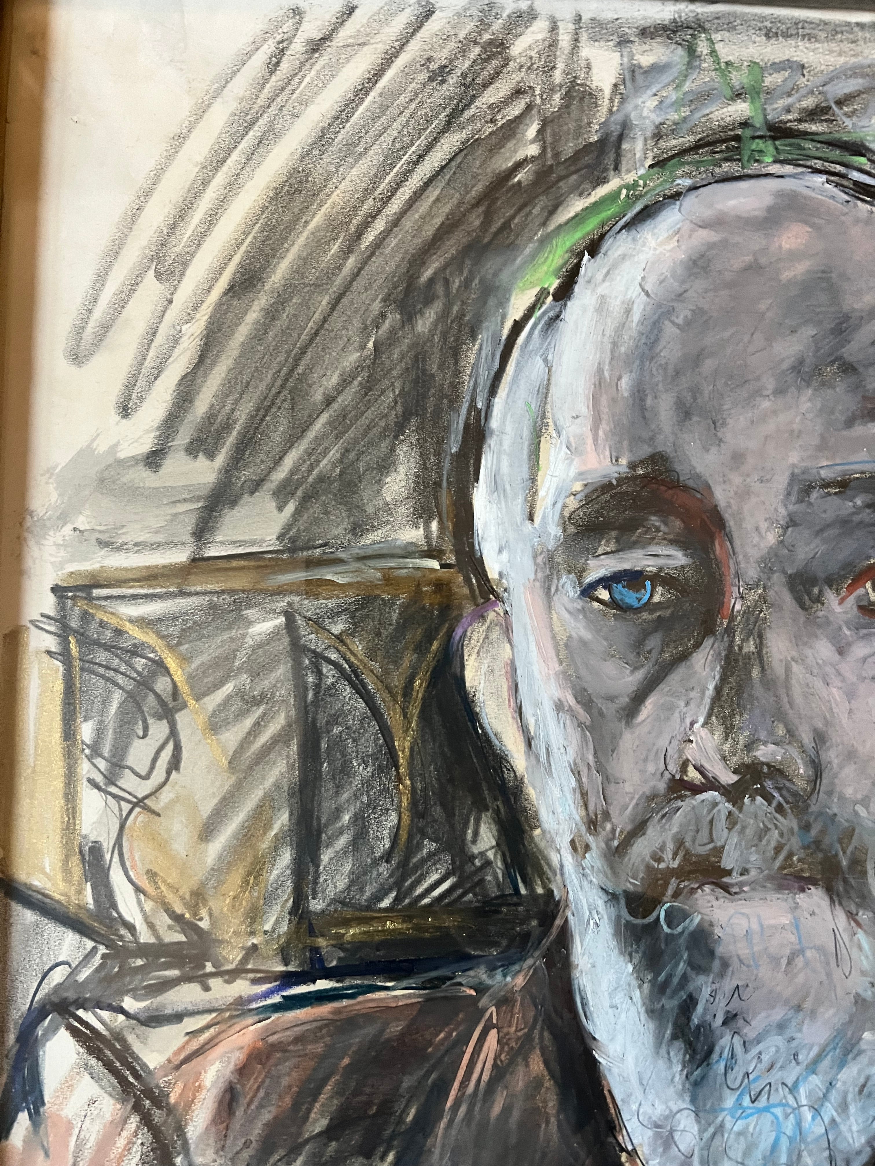 Edward Wolfe (1897-1982) Watercolour Painting of Richard Hughes