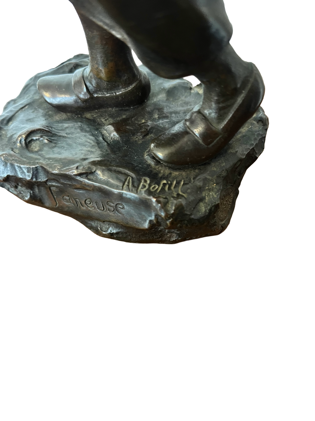 Antoine Bofill “Faneuse” 19th Century Bronze Sculpture